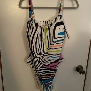 Eloquii zebra swimsuit